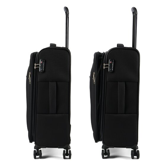 American Tourister Nitestream 4 wielen Kofferset 3-delig met uitbreidingsplooi
