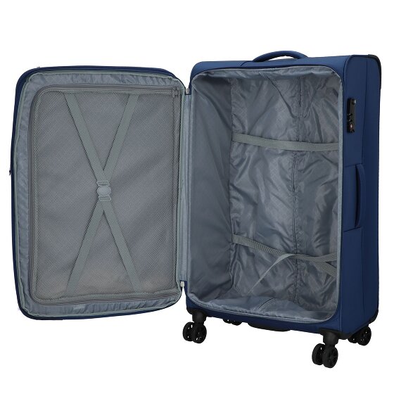 d&n Travel Line 6404 4-wielige trolley 78 cm