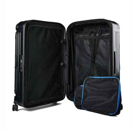Piquadro PQ-Light 4 wielen Trolley 78 cm met uitbreidingsplooi