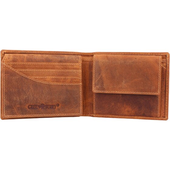 Greenburry Vintage Portemonnee Leer 12 cm