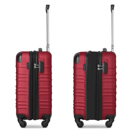 Wenger Amplar Evo 4 wielen Cabinewagen S 53 cm met uitbreidingsplooi