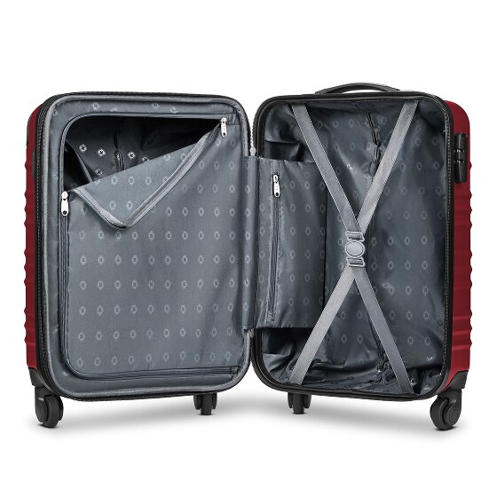 Wenger Amplar Evo 4 wielen Cabinewagen S 53 cm met uitbreidingsplooi