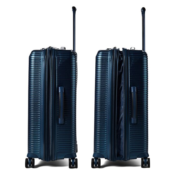 Polestream Paris 4 wielen Trolley 69 cm met uitbreidingsplooi