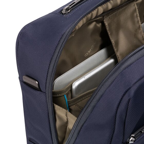 Piquadro Korte 2-wiel Business Trolley 40 cm laptopvak