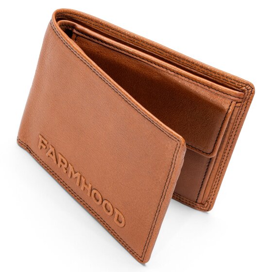 Farmhood Memphis Portemonnee RFID-bescherming Leder 12.5 cm