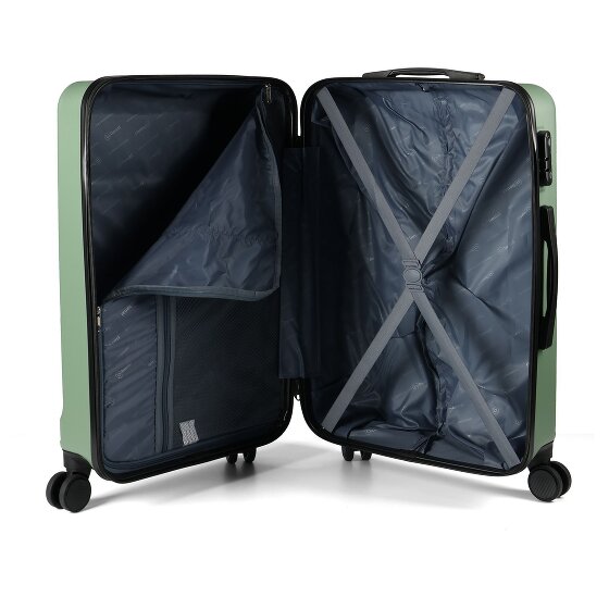 Benzi 5739 4 wielen Kofferset 2-delig