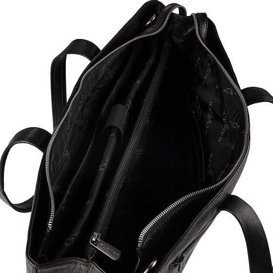 Plevier Power Shopper Tas Leer 43.5 cm Laptop compartiment