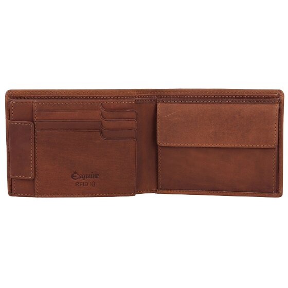 Esquire Dallas Portemonnee RFID-bescherming Leer 13.5 cm