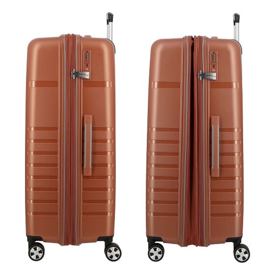 Jump Aven 4 wielen Trolley L 76 cm met uitbreidingsplooi