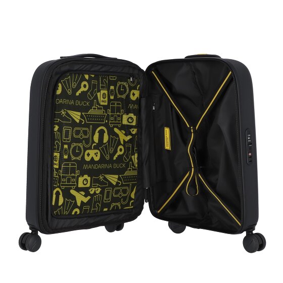 Mandarina Duck Logoduck + 4 wielen Cabinewagen S 55 cm