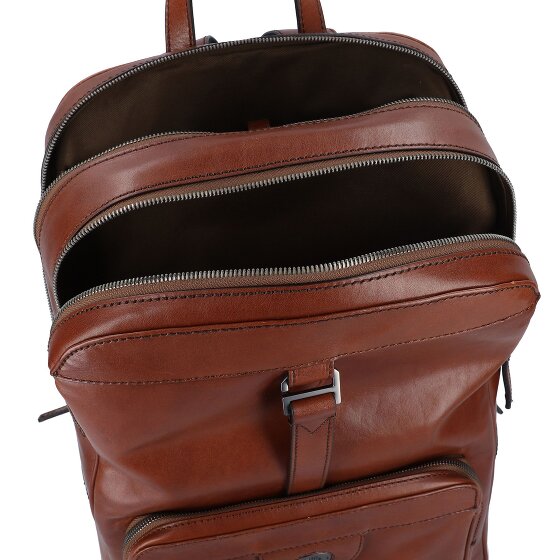 The Bridge Fabio Dagrugzak Leer 42 cm Laptop compartiment