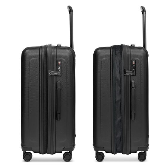 Redolz Essentials 14 4 wielen Trolley M 65 cm met uitbreidingsplooi