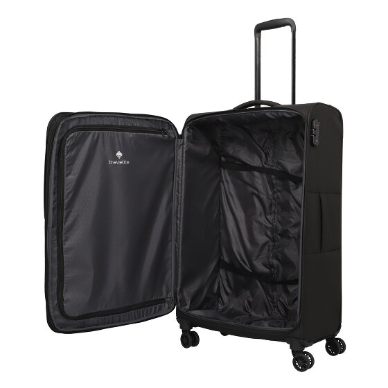 Travelite Rügen 4 wielen Trolley L 78 cm met uitbreidingsplooi
