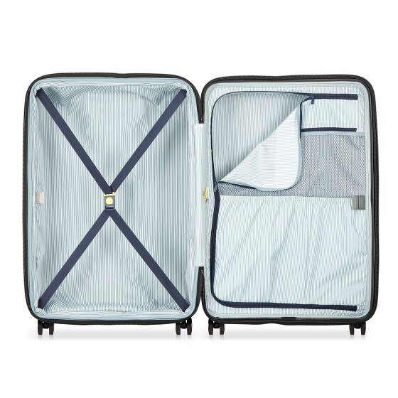 Delsey Paris Longitude 4 wielen Trolley 76 cm met uitbreidingsplooi