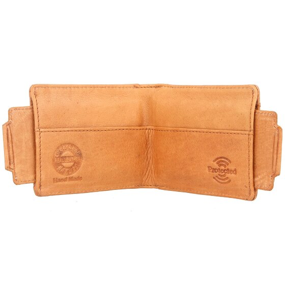 Greenland Nature Natuur Portemonnee RFID Leer 10 cm Greenland Nature Natuur Portemonnee RFID Leer 10 cm