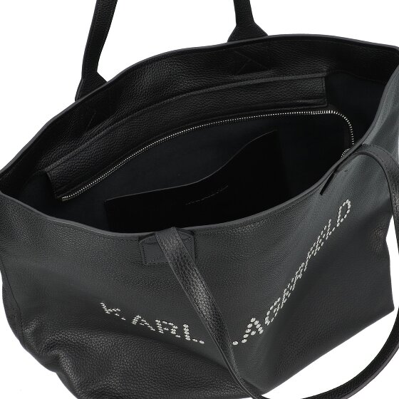 Karl Lagerfeld Signature Shopper Tas Leer 33 cm