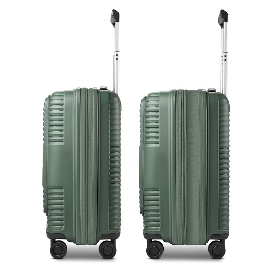 Redolz Essentials 17 2.0 4 wielen Cabinewagen 55 cm Laptopvak met uitbreidingsplooi