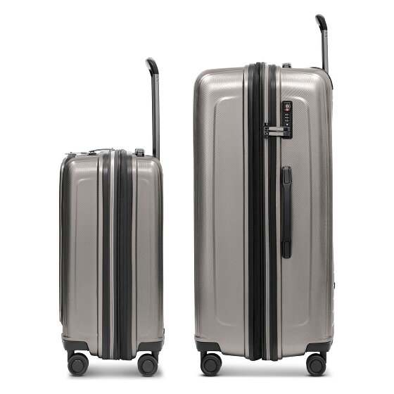 Redolz Essentials 14 4-wiel kofferset 2 stuks laptopvak met rekbare vouw