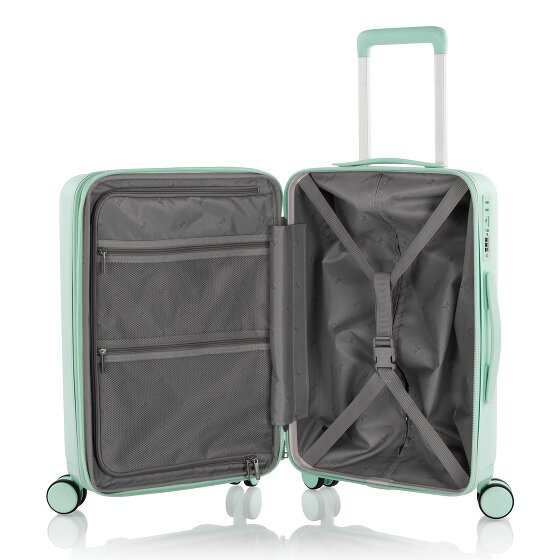 Heys Pastel 4 wielen Cabinewagen S 53 cm met uitbreidingsplooi
