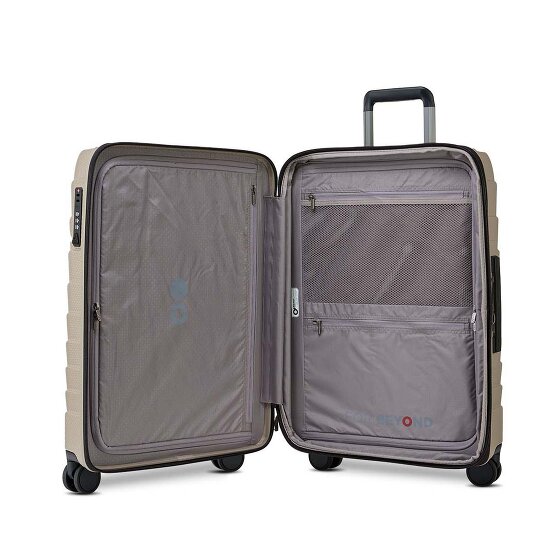 Echolac Exo 4 wielen Kofferset 3-delig met uitbreidingsplooi