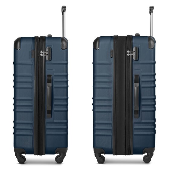 Wenger Amplar Evo 4 wielen Trolley L 75 cm met uitbreidingsplooi