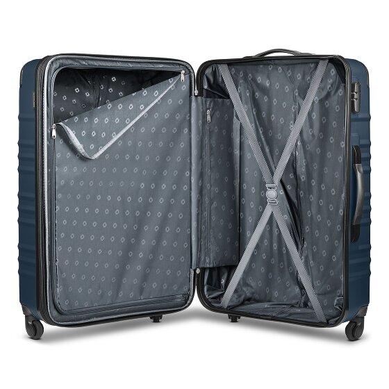 Wenger Amplar Evo 4 wielen Trolley L 75 cm met uitbreidingsplooi