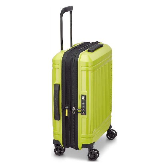 Delsey Paris Lutece Se 4 wielen Cabinewagen 55 cm met uitbreidingsplooi