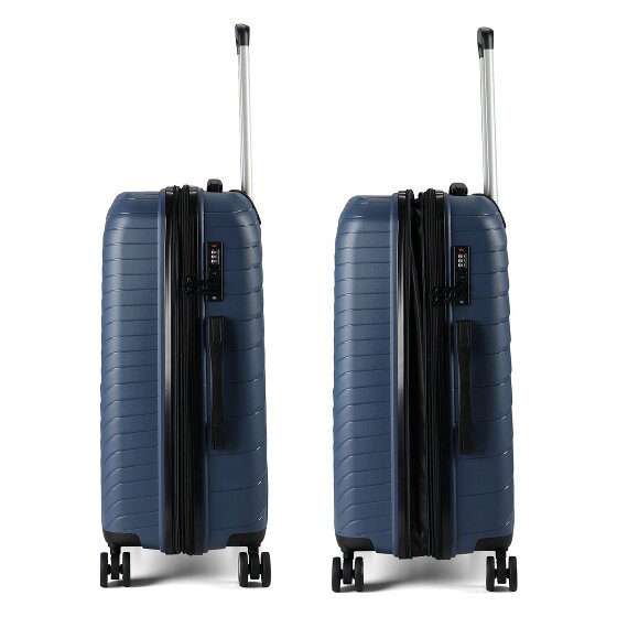 Benzi 5808 4 wielen Trolley 65 cm met uitbreidingsplooi