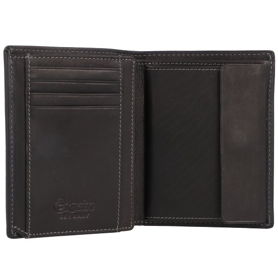 Esquire Dallas Portemonnee Leer 10 cm