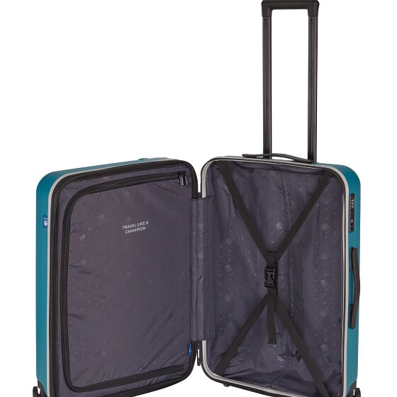 Travelite travelite x NFL 4 wielen Trolley M 67 cm met uitbreidingsplooi