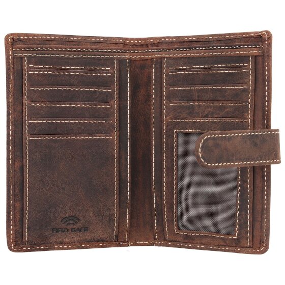 Jack Kinsky Baltimore 818 Portemonnee RFID Leer 15 cm