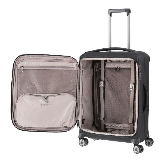 Travelite Priima 4 wielen Trolley 68 cm met uitbreidingsplooi
