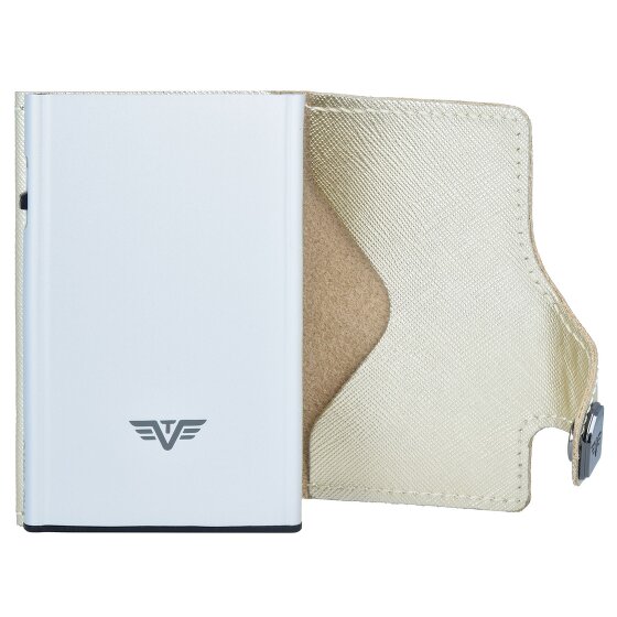 Tru Virtu Click & Slide Creditcardetui Portemonnee RFID Leer 6,5 cm