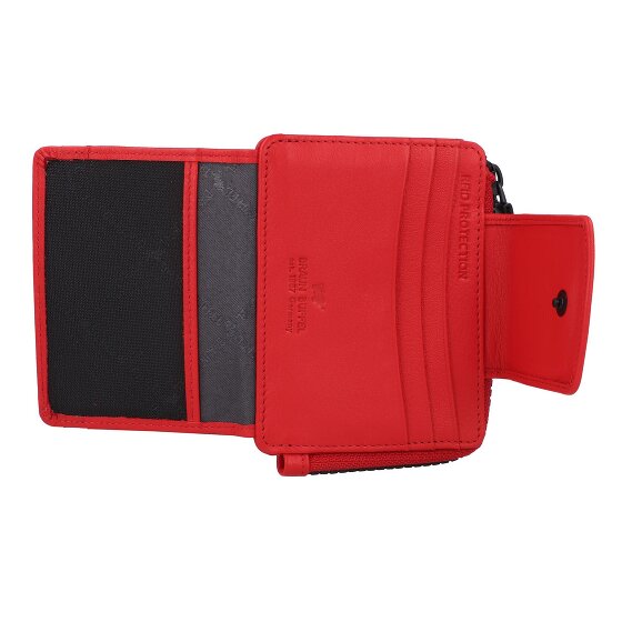Braun Büffel Capri Kredietkaart etui RFID-bescherming Leer 11 cm