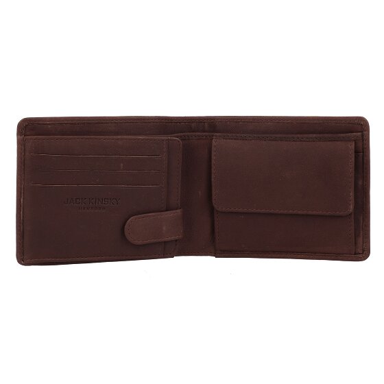 Jack Kinsky Aruba Portemonnee RFID-bescherming Leer 12 cm