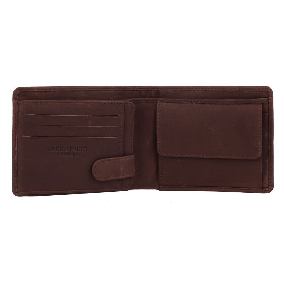 Jack Kinsky Aruba 101 Portemonnee RFID-bescherming Leer 12 cm