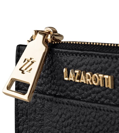 Lazarotti Bologna Leren sleutelhanger Kaarthouder leer 11,5 cm met air tag compartiment