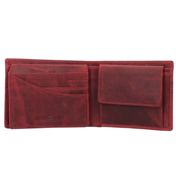 Greenburry Vintage Portemonnee Leer 13 cm