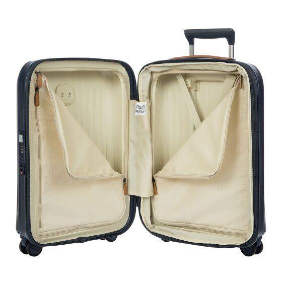 Bric's Taormina 4 wielen Trolley S 57 cm met uitbreidingsplooi