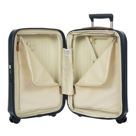 Bric's Taormina 4 wielen Trolley S 57 cm met uitbreidingsplooi