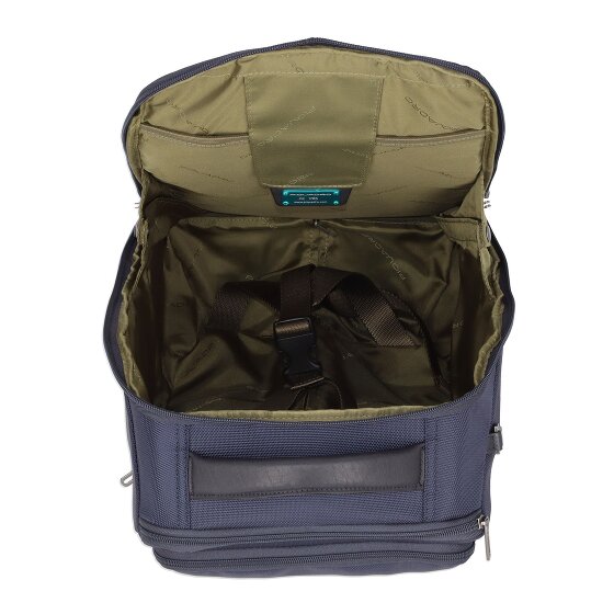 Piquadro Brief 2 wielen Rugzak trolley 40 cm Laptop compartiment