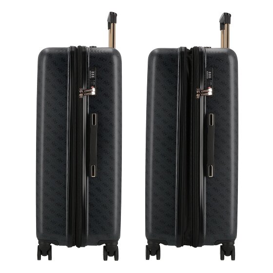 Guess Jesco 4 wielen Trolley 77 cm met uitbreidingsplooi