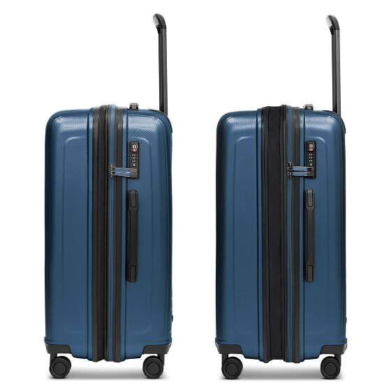 Redolz Essentials 14 4 wielen Trolley M 65 cm met uitbreidingsplooi