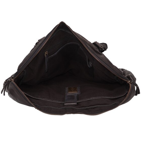 Harbour 2nd Koele aktetas Aris leer 40 cm laptop compartiment