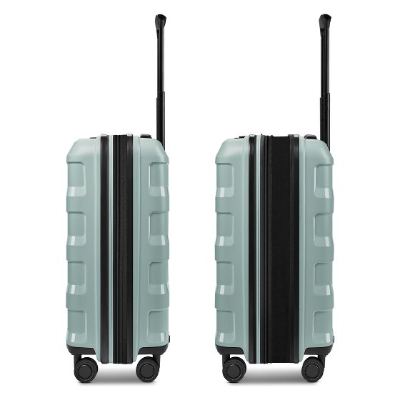 Redolz Pro PP 4 wielen Cabinewagen 55 cm met uitbreidingsplooi