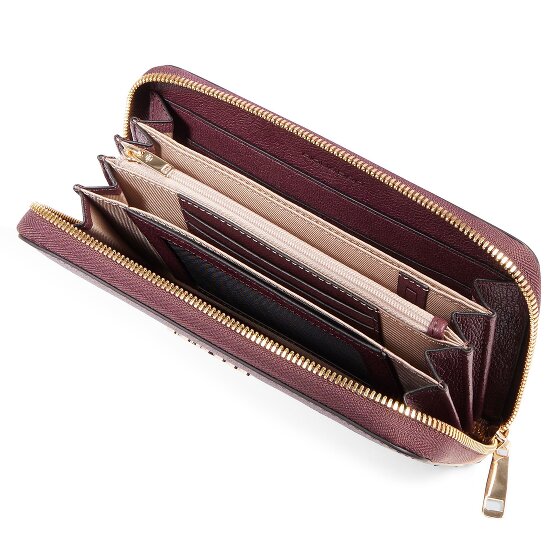 Piquadro Patricia Portemonnee RFID-bescherming Leer 19 cm