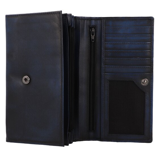 Greenburry Destressed Portemonnee RFID-bescherming Leer 18.5 cm