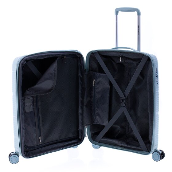 Gladiator 0800 4 wielen Trolley 55 cm met uitbreidingsplooi
