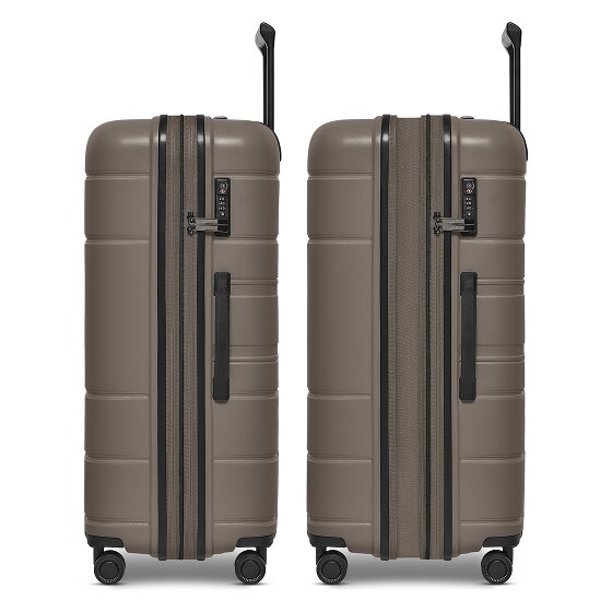 Redolz Essentials 11 4 wielen Trolley 76 cm met uitbreidingsplooi