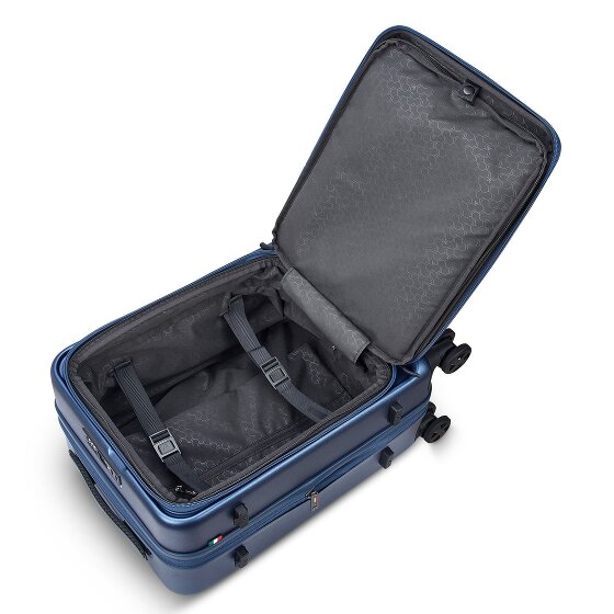 Roncato Florence 4-wiel cabine trolley 55 cm met uitklapbaar laptop compartiment